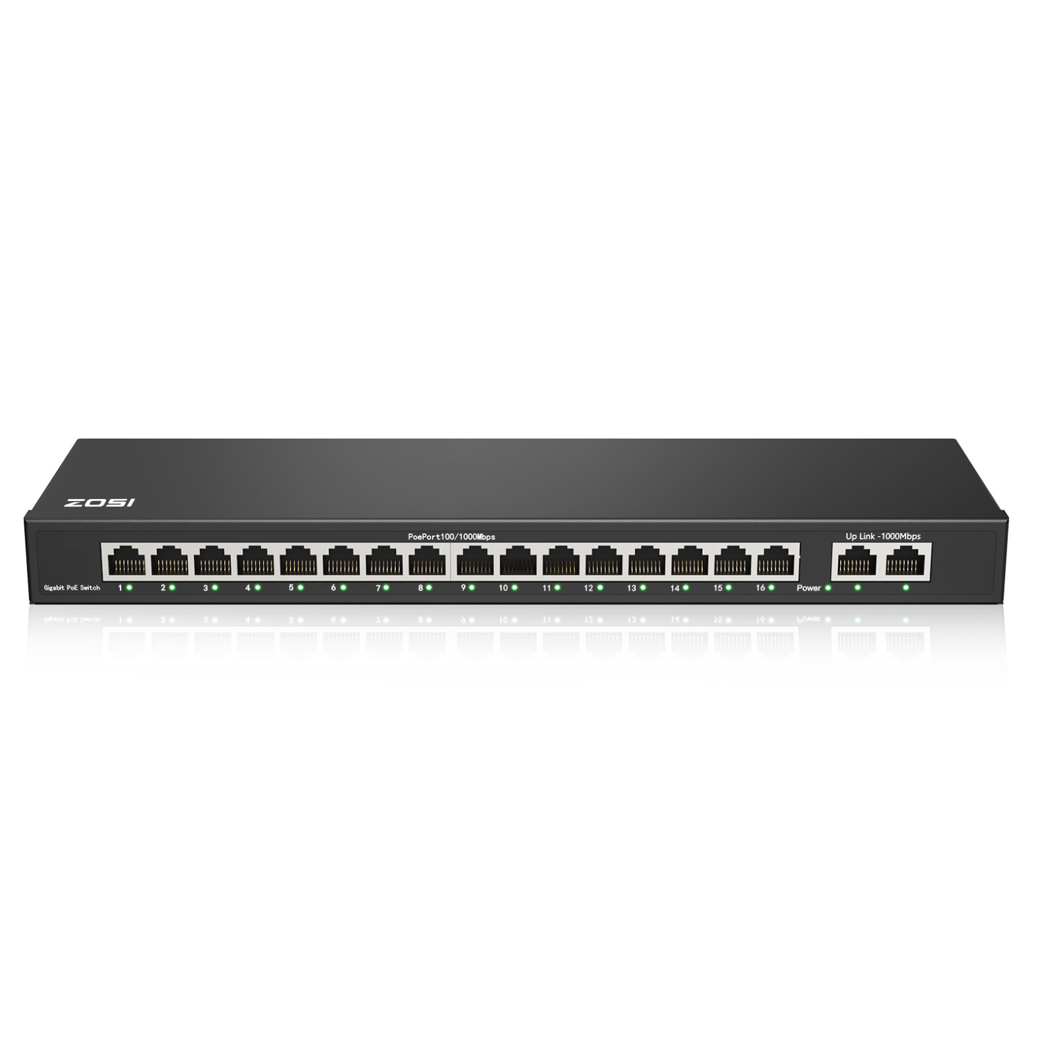 Zosi 4/8/16/24 Port Gigabit PoE Switch - ZOSI EU