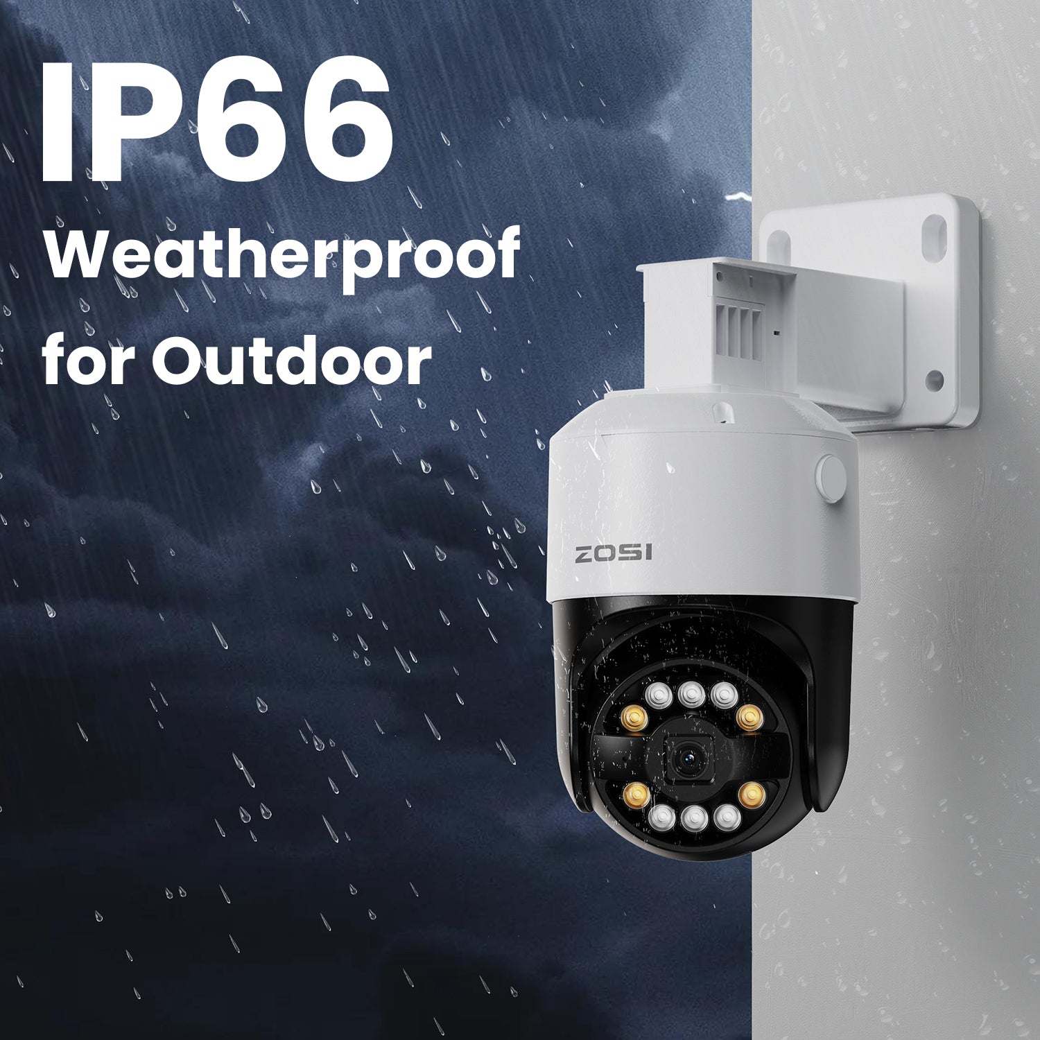 C296B 5MP 8 Channel PoE Security Camera System + 2TB Hard Drive