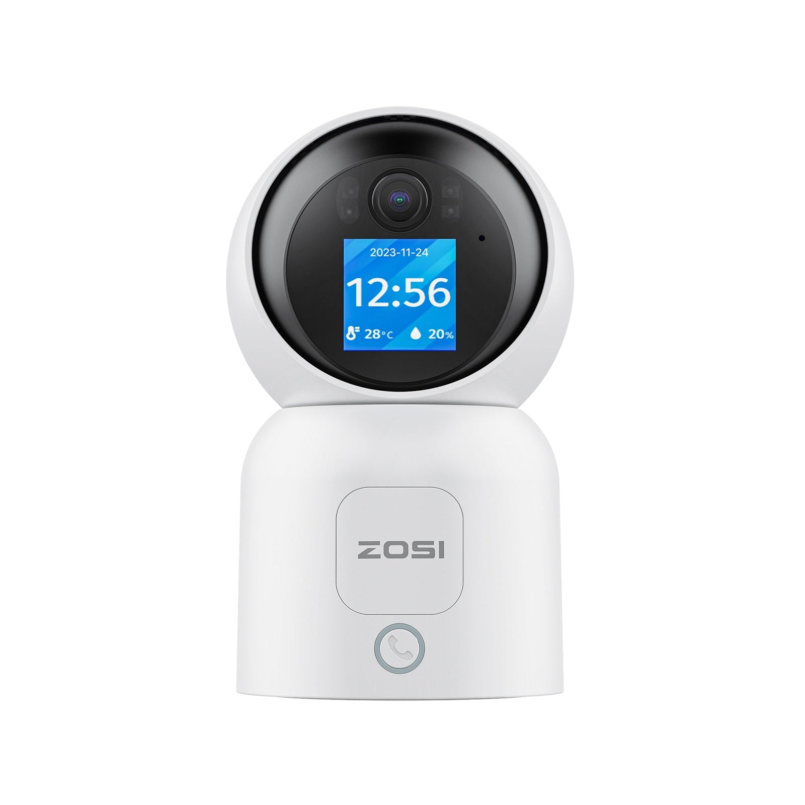 c519 4MP/8MP WiFi Indoor Camera | 360° Pan Tilt | ZOSI EU - ZOSI EU