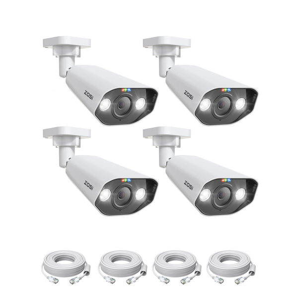 C182 4 Pack 5MP Add-on Bullet PoE Camera