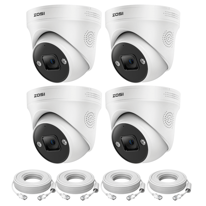 C225 5MP PoE Camera with Starlight Nigh Vision | Work with PoE NVR