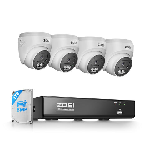 C220 4K 8 Channel Security System + 2TB Hard Drive