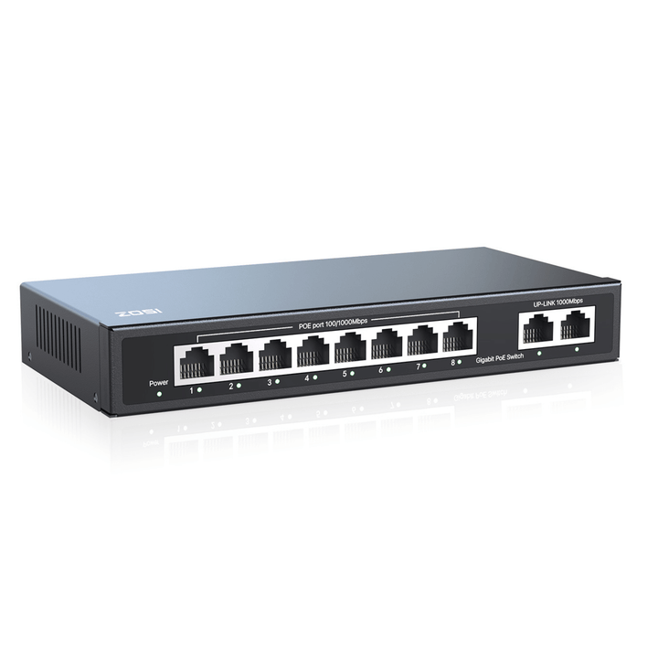 Zosi 4/8/16/24 Port Gigabit PoE Switch - ZOSI EU