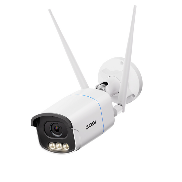 C186A 5MP/4K Aurora Lux Full-Color WiFi Camera + Up to 256GB Local Storage
