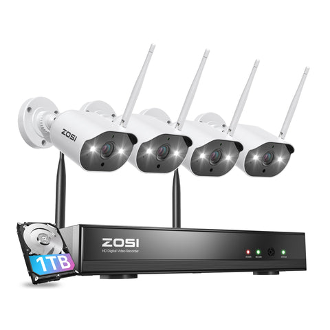 C302 3MP WiFi Security System + 1TB Hard Drive