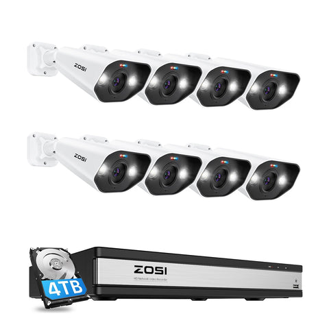 C182 4K 16 Channel PoE Camera System + 4TB Hard Drive